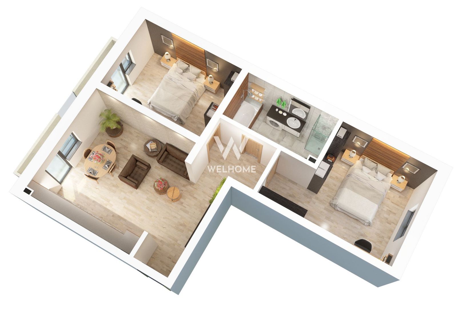 Apartament 3 camere gradina 47 mp Piata Rahovei, Dedeman - Poză 4