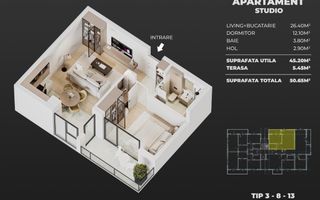 Apartament 2 Camere Nou || Avans Flexibil si Conditii Avantajoase || - Poză 5