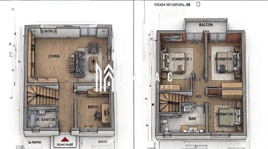 Casă Individuala | 4 camere | 123MPU | Șura Mică - Poză 2