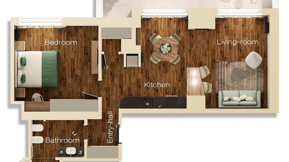 Aparthotel building Unirii B+GF+E+11 floors with 51 apartments, restaurant and SPA - Poză 56