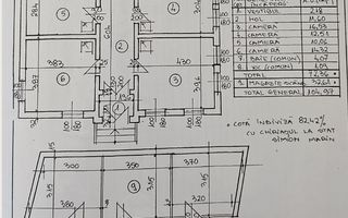 Casa + Anexa | Traian | Pache | Popa Nan | 400 mp- 262 curte - Schiță 12