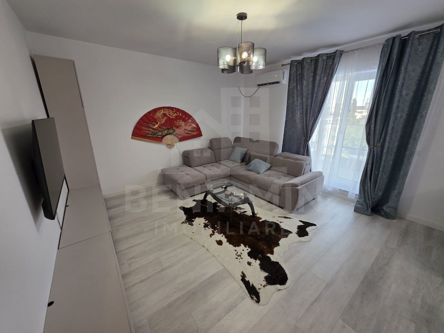 2 Camere- Mobilat- Utilat-Bloc Nou-AC-Centrala Termica- Satina Garden - Poză 1