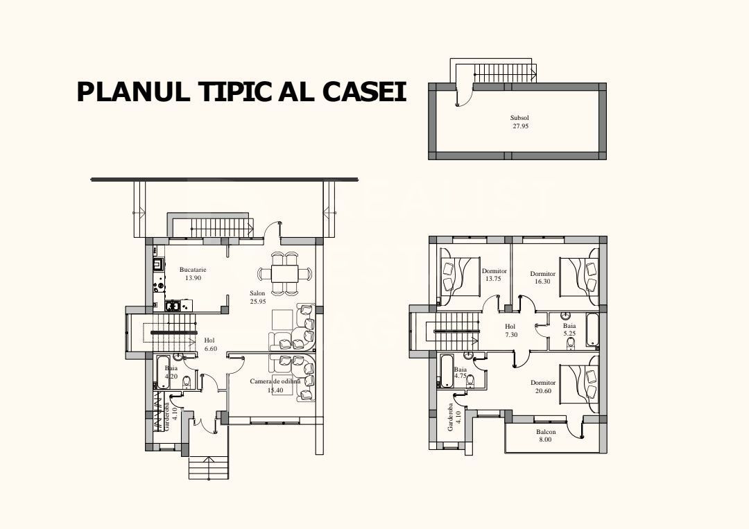 Vânzare, casă, 3 nivele, 3 camere, strada Chicago, Râșcani - Poză 9