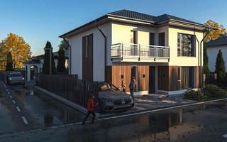 Panouri fotovoltaice! Vila construita cu etaj si spatii depozitare - Poză 1