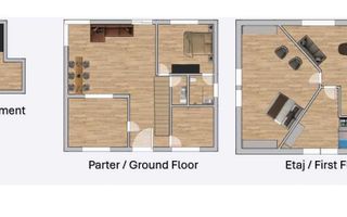 Casă panoramica 210 mp utili D+P+pod pivnita si teren 350 Sura Mare - Poză 7