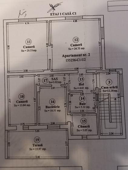 BRASADAS vinde ap 3 cam la casă - parter sau etaj zona 14 Mai. - Poză 3