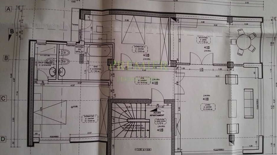 3 CAMERE MOBILAT SI UTILAT LUX IN INIMA CARTIERULUI FLOREASCA | 110 MP UTILI | - Poză 7