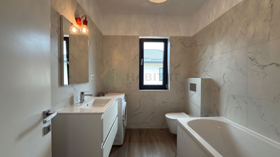 Vilă modernă cu 5 camere de închiriat în Corbeanca - Poză 22