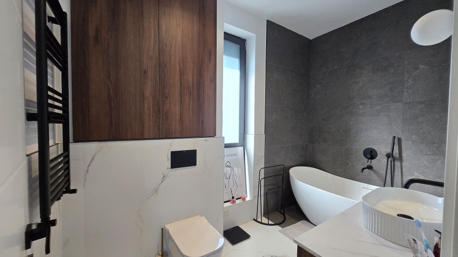 Casa noua 151mp curte 1000m Frumusani mobilata lux -langa Lac/Primarie - Poză 17