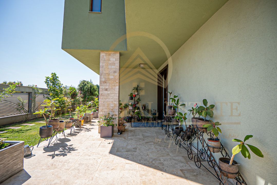 Mamaia Sat - Vila moderna, dotari premium, curte mare, vedere la lac! - Poză 56