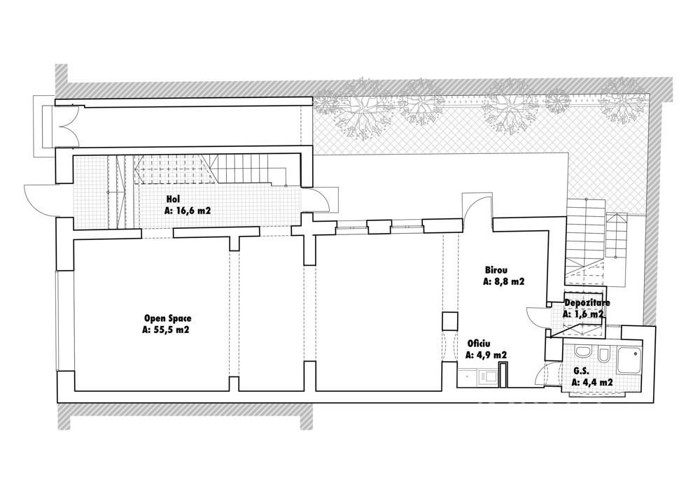 Spatiu comercial ultracentral cu vitrina si intrare direct din strada - Poză 14
