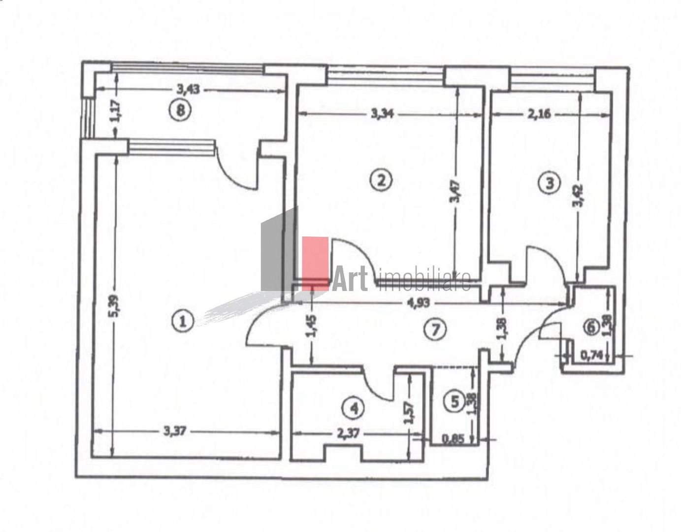 APARTAMENT 2 CAMERE PARCUL CIRCULUI - Poză 1