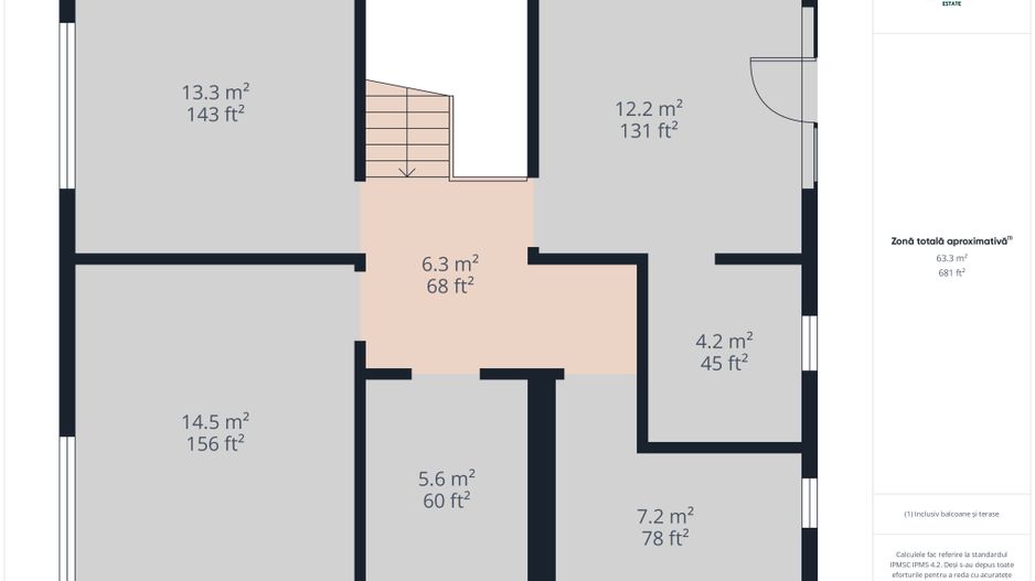 Casă nouă cu 4 camere și teren de 445 mp  - Vladimirescu - Arad - Poză 29