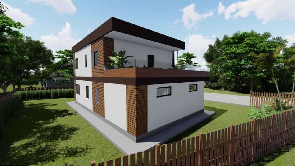 Lake View Villa 4 Cam/3 Bai + Garage Ezareni 5 Drumuri Valea Adanca - Poză 4