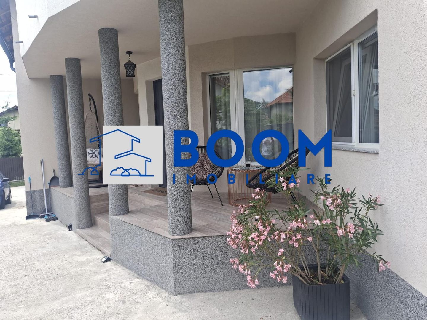 Vila moderna Fedelesoiu | Canalizare | Centrala peleti | Gaz limita proprietate - Poză 21