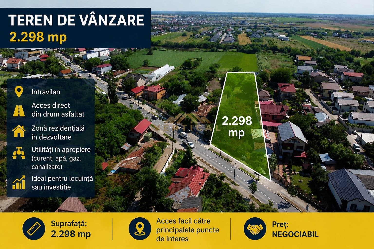 OFERTA SPECIALA BULEVARD INTRAVILAN - Poză 1