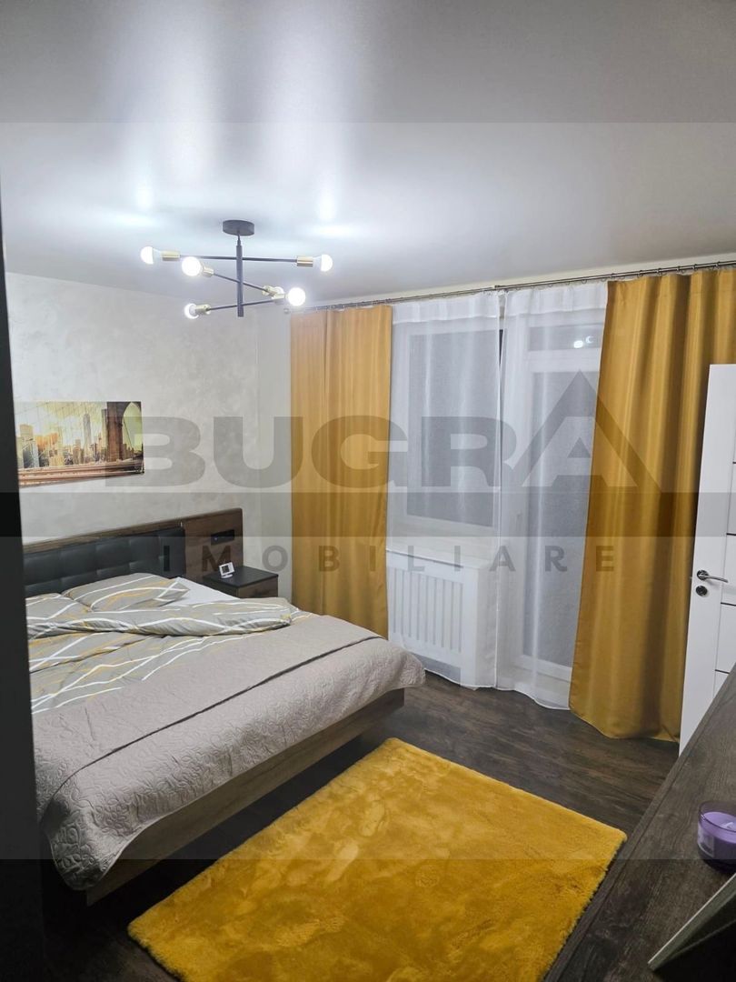 Apartament 3 camere, 59 mp, parcare, TOTUL NOU, zona Mega Image - Poză 7