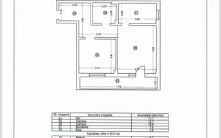 Apartament 2 camere Lumina Residence-acelasi buget, avantaje multiple - Schiță 12