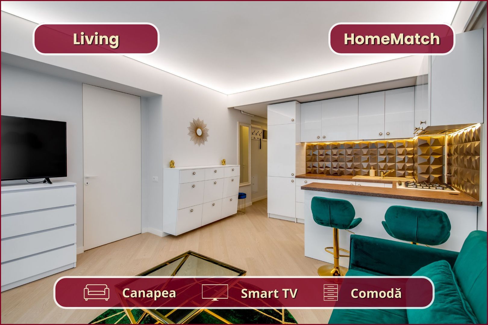 Cortina North || 2 camere || Piscină - Poză 4