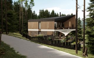 Teren cu proiect vila autorizat Poiana Brasov - Poză 3