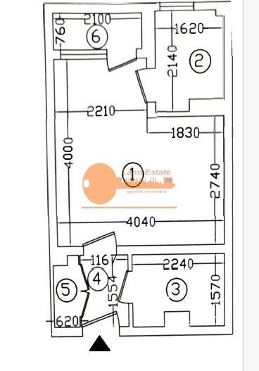 Garsonieră 30 m² Dristor – Fizicienilor 7 min Metrou - Schiță 8