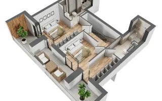 DUPLEX 4 CAMERE | 13 SEPTEMBRIE | PROIECT NOU - Poză 18