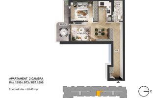 Apartamente 2 camere, Pipera, comision 0 % - Poză 10