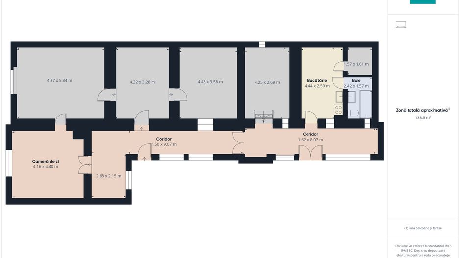 Casa Pecica, zona centrala. - Poză 11