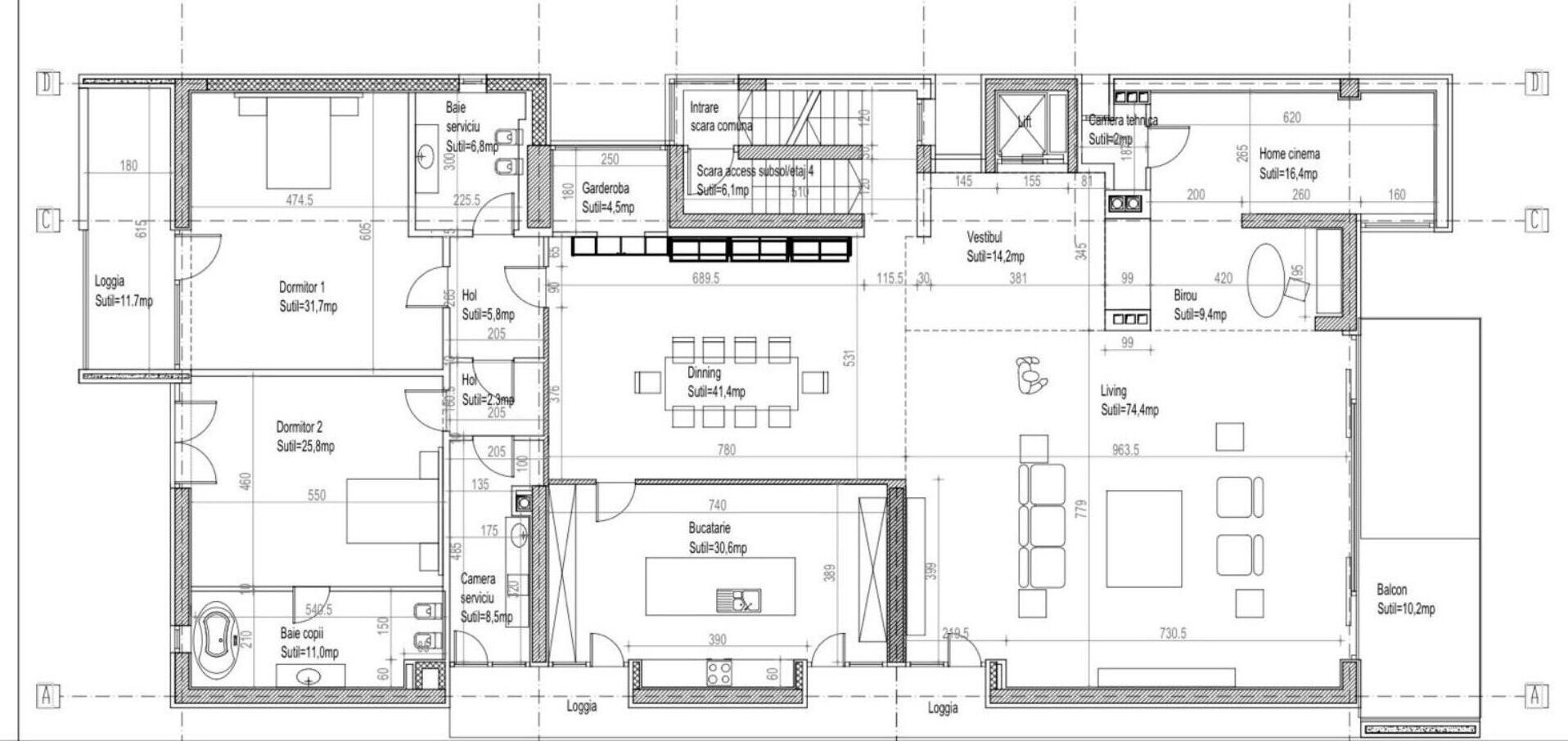 Duplex unicat in Dorobanti,  zona capitale!!! - Poză 4