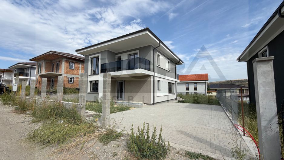 Casa individuala moderna de 120mp, teren 500mp, zona Chinteni - Poză 8