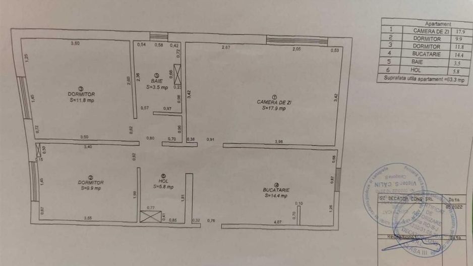 Apartament 3 camere Girocului - Poză 8