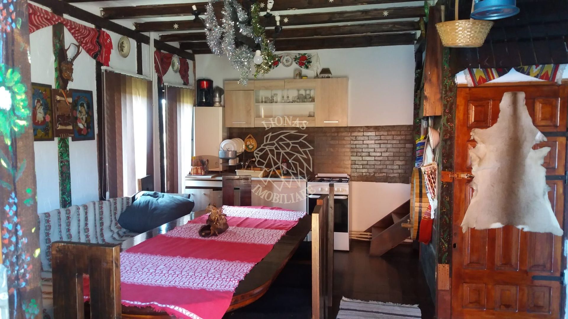 Cabana 4 camere-teren 350 mp-foisor amenajat 25 mp- Baile Figa - Poză 2