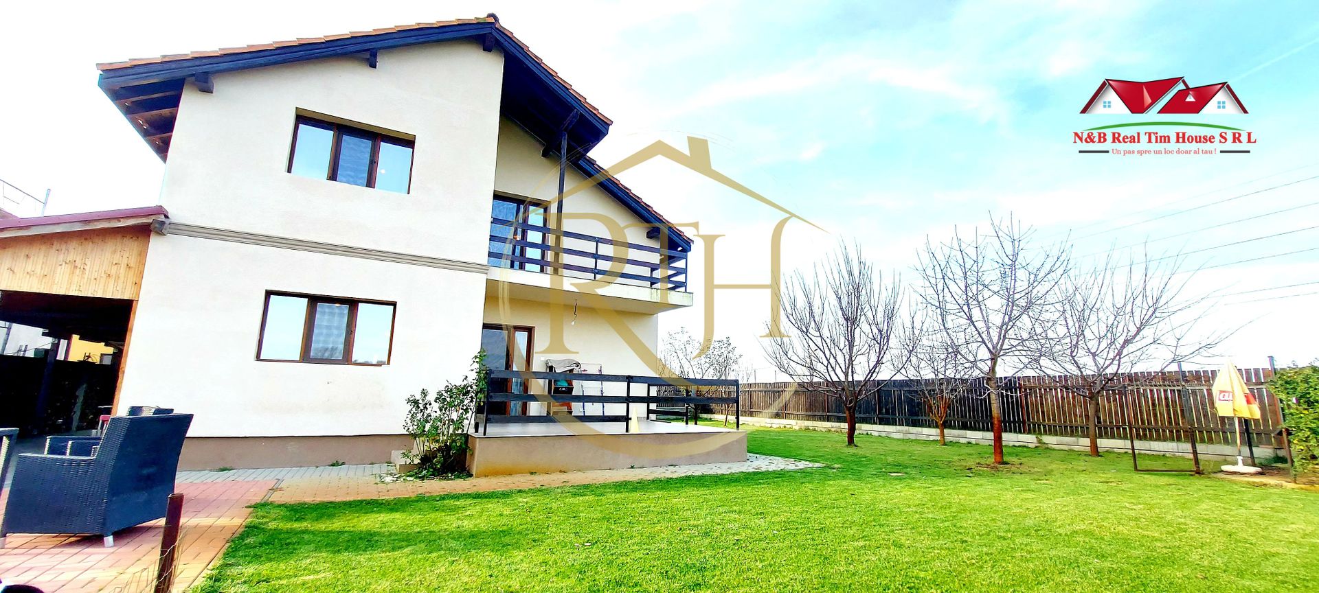 Oferim spre inchiriere, Casa Individuala, 5 camere, garaj, livada, Giroc - Poză 1