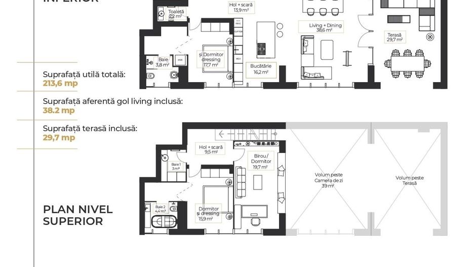 Loft industrial spectaculos I 4 camere I Floreasca I Terasă generoasă - Poză 2