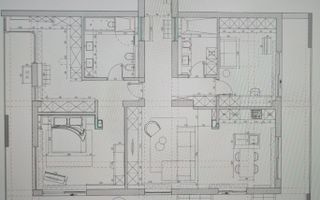 Apartament LUX | 3 camere | Pipera - Schiță 13