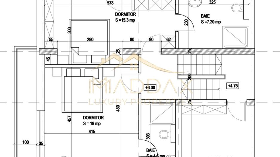 Vila ***400mp*** + Curte Proprie // zona Aviației - Schiță 44