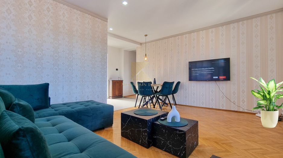 Apartament 3 camere – mobilat complet, vedere superbă,  Centrul Istori - Poză 9