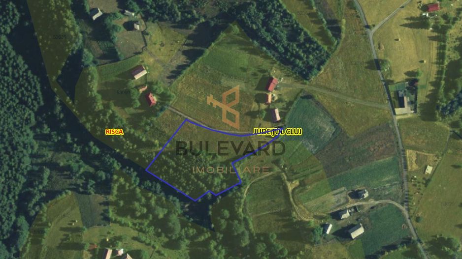 Teren intravilan in Risca, sat Dealu Mare! - Poză 2