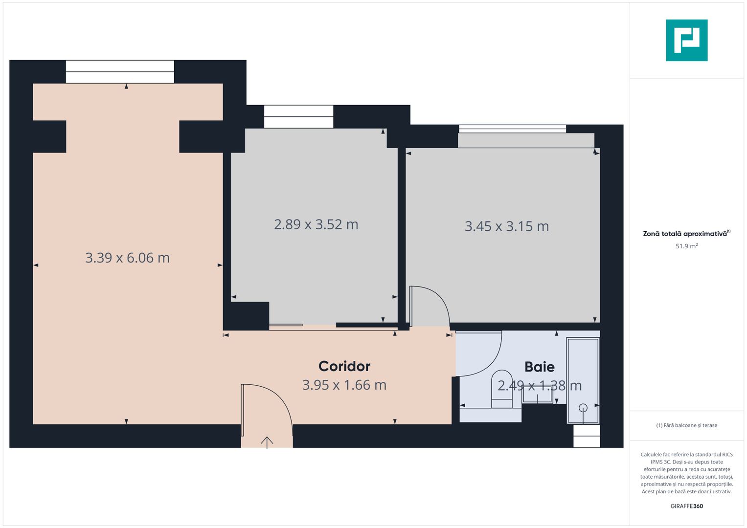Apartament  2 camere renovat modern zona Torontal - Poză 8