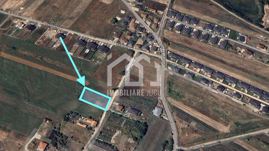 Teren intravilan 1.400 mp | Jucu de Mijloc | Comision 0%, 54 EUR/mp - Poză 2