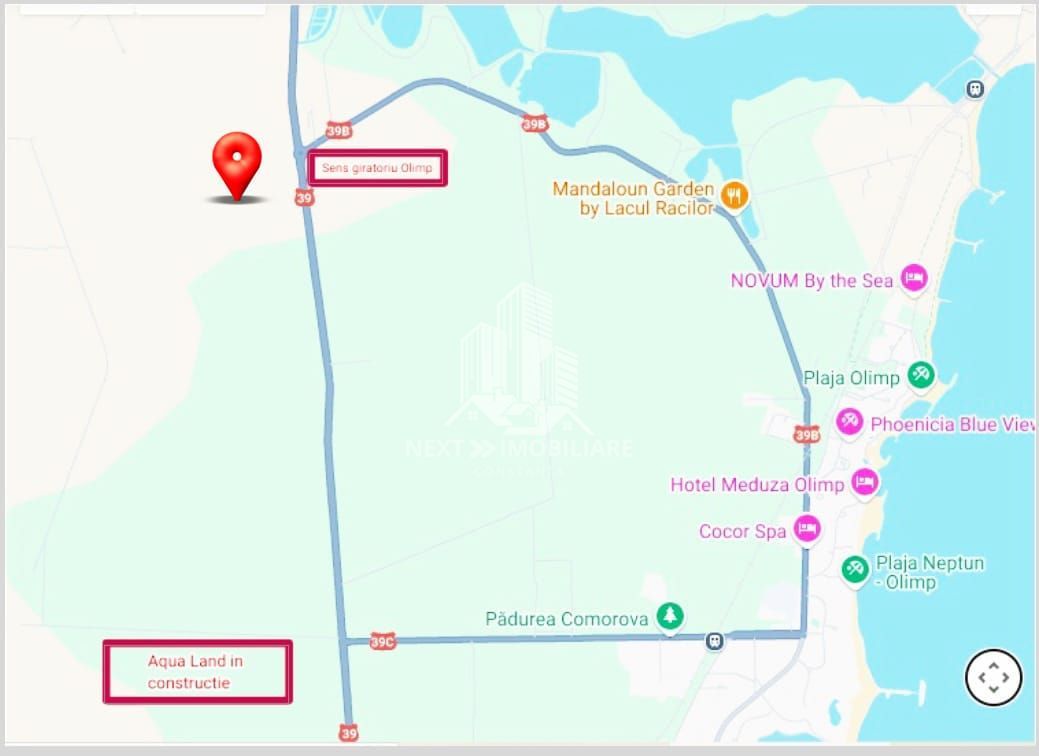 Teren Intravilan 1000 mp- ideal investitie , in apropiere de Olimp! - Poză 2
