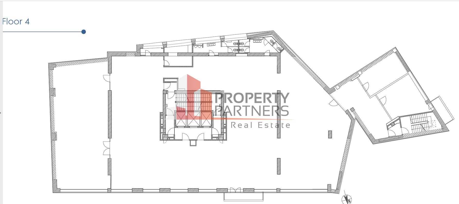 Spatiu de birouri disponibil, 10.5 - 12 euro/mp - Schiță 9