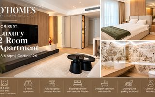 For Rent | Luxury 2-Room Apartment | 59 sqm | Cortina 126 - Poză 1