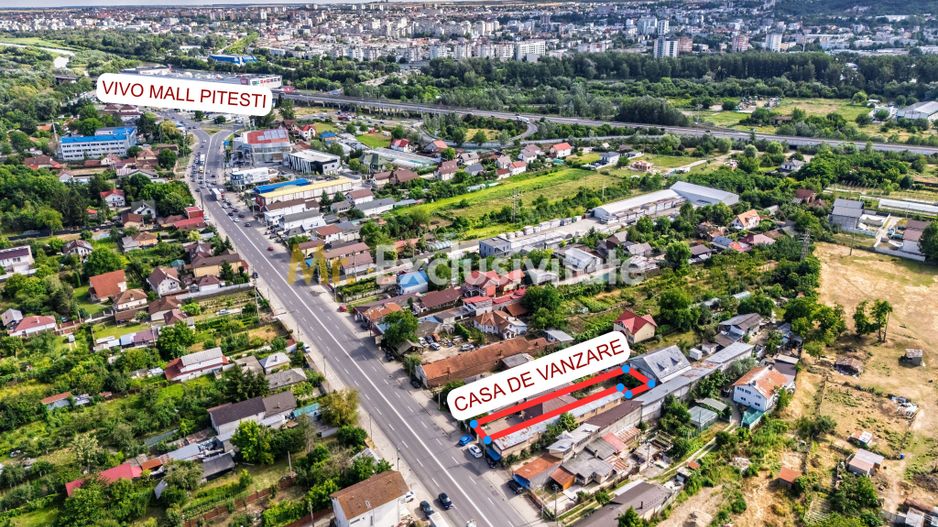Casă cu teren de 634 mp și beci | Calea Câmpulung, Pitești - Poză 6