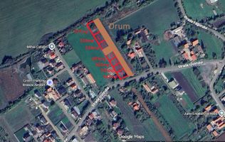 Parcele intre 505-527mp in Stupini pe str Izvorului, 100 euro/mp
