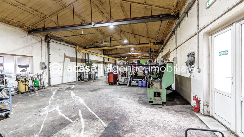 Hale depozitare/producție 2.000 mp si 10.000 mp teren în Pecica - Poză 12