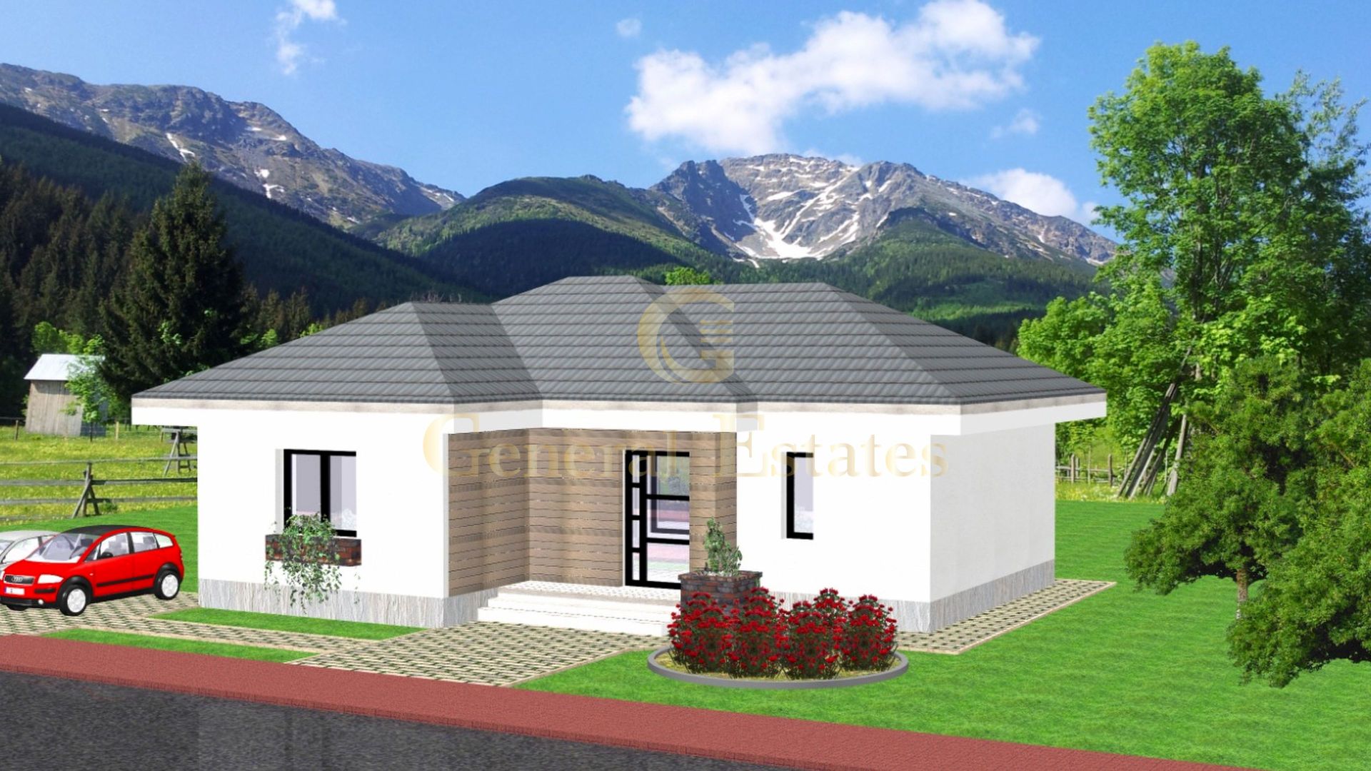 Casă individuală cu 3 camere de vânzare în Hărman - Poză 1