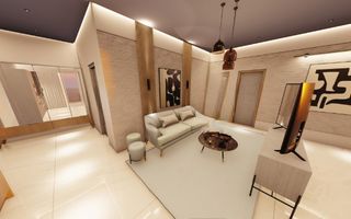 Ag. Eu. vinde ap. 2 cam. 85 mp. Finalizare Dec. 2023 Comision 0% Mamaia Nord - Poză 1