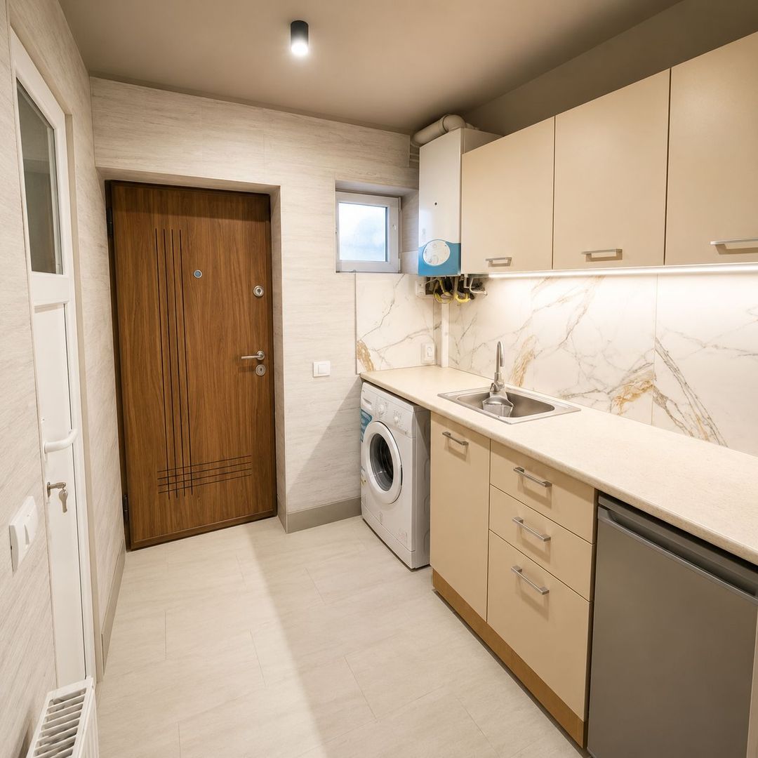 Apartament 1 cameră LUX, 38 mp | Prima închiriere | Complex Studențesc - Poză 2