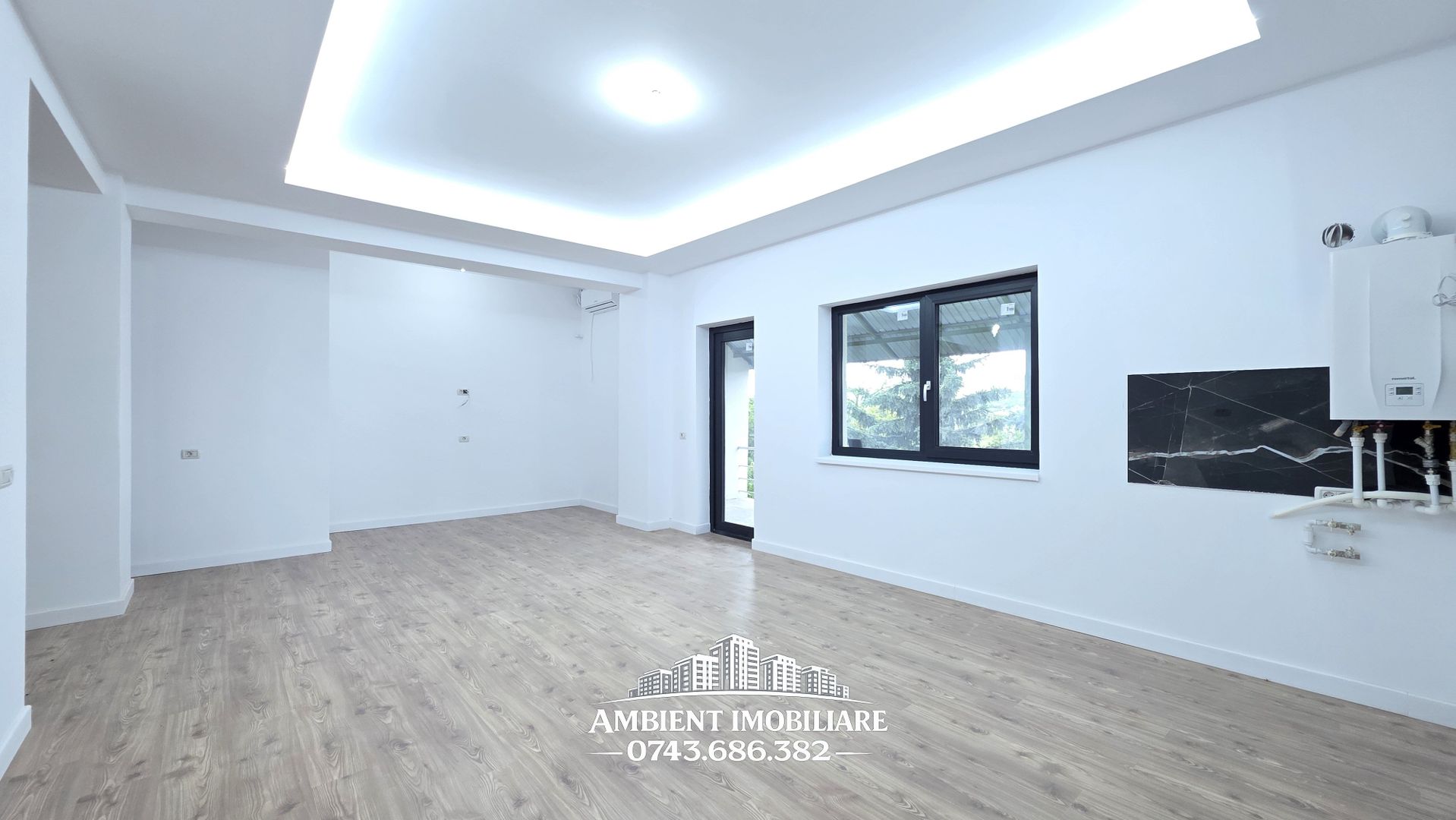 Apartament cu 2 camere, etaj 1, bloc NOU, VASLUI zona NORD, cu plata în RATE; - Poză 5